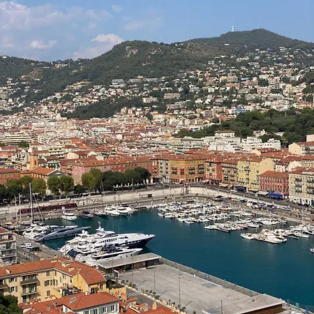2 Pieces Avec Terrasse Et Parking, Wifi, Climatisation Dom wakacyjny Nicea